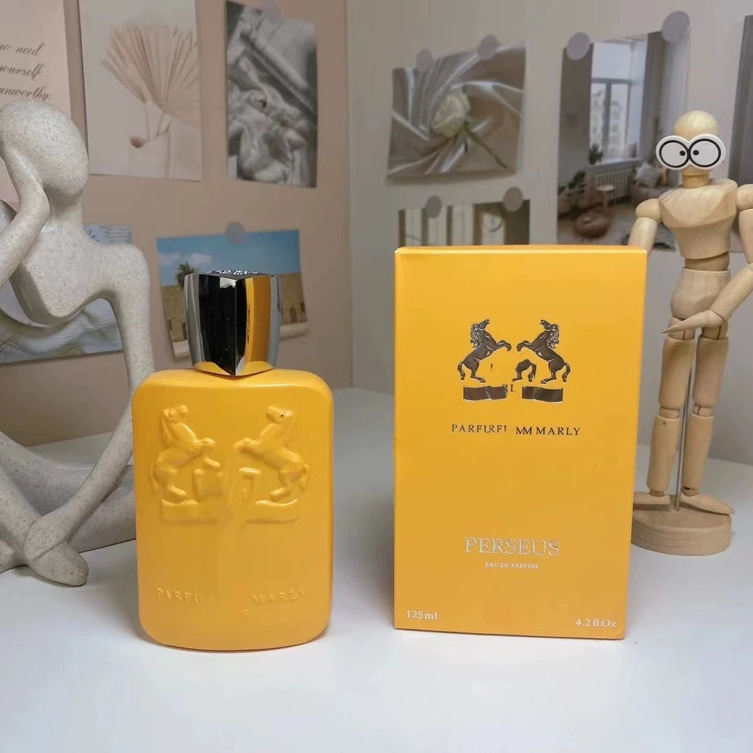 Classic Perfume Luxury Men 125ml Large Capacity Floral Woody Fragrance Cologne Long-Lasting Light Eau De Parfum