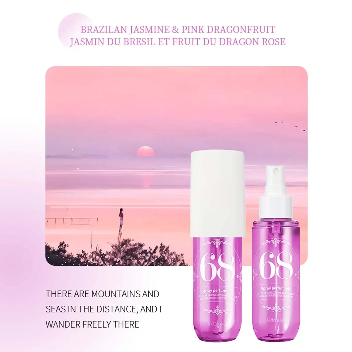 Car High-End Digital Perfume for Women Long-Lasting Cross-Border Foreign Trade Elegant Feminine Scent Toilette Alcohol Free