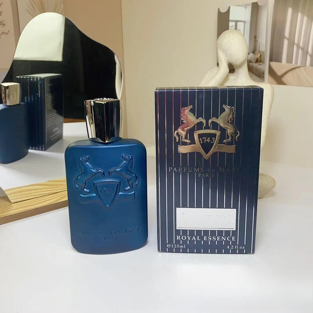 Classic Perfume Luxury Men 125ml Large Capacity Floral Woody Fragrance Cologne Long-Lasting Light Eau De Parfum