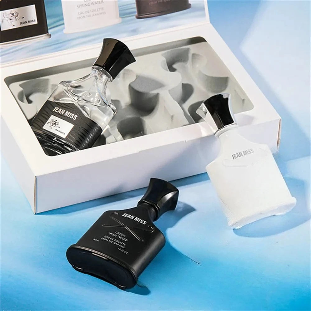 Free Shipping Fresh Natural Perfume Gift Boxs Set Lasting Cologne Scent Perfumy Męskie Charming Man Perfumes Hombres Originales