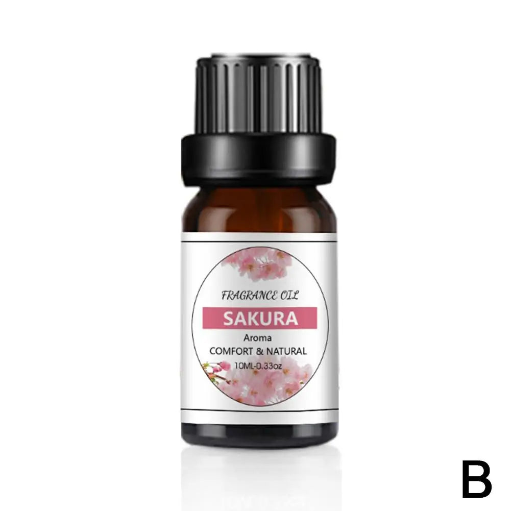 10ml Aromatherapy Essential Oil For Aroma Diffuser Air Humidifier Water Soluble Air Freshener Scents Air Condition Fragrance Oil
