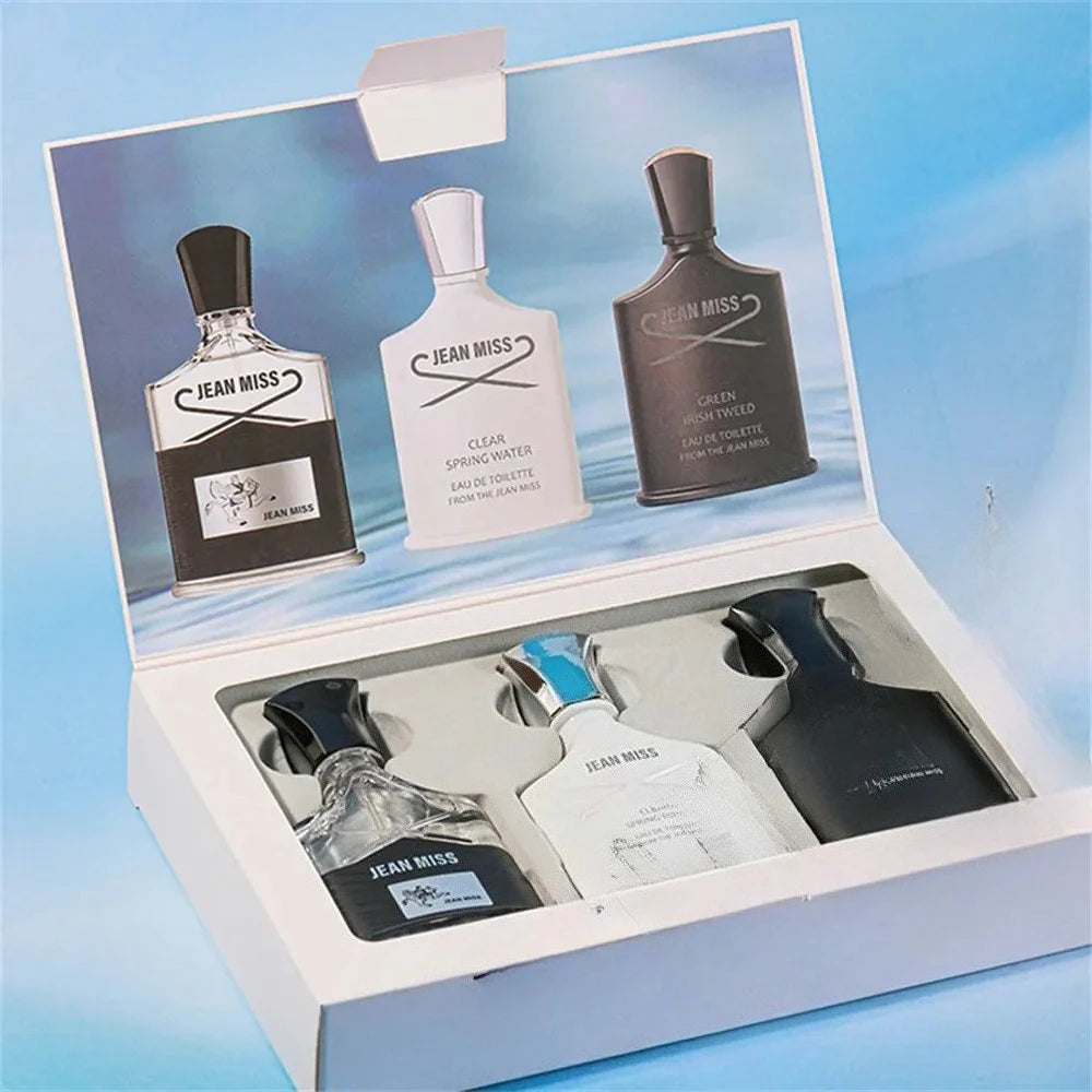 Free Shipping Fresh Natural Perfume Gift Boxs Set Lasting Cologne Scent Perfumy Męskie Charming Man Perfumes Hombres Originales