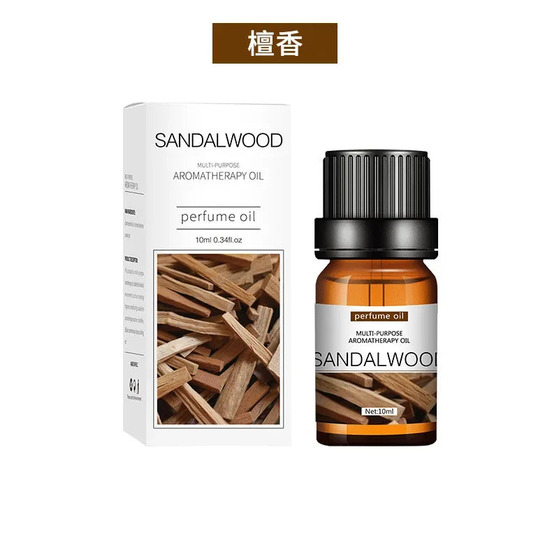 10ML Scented Candle Essential Oil Tea Tree Rose Lavender Frankincense Sandalwood Essential Fragrance Oil for Candle Making