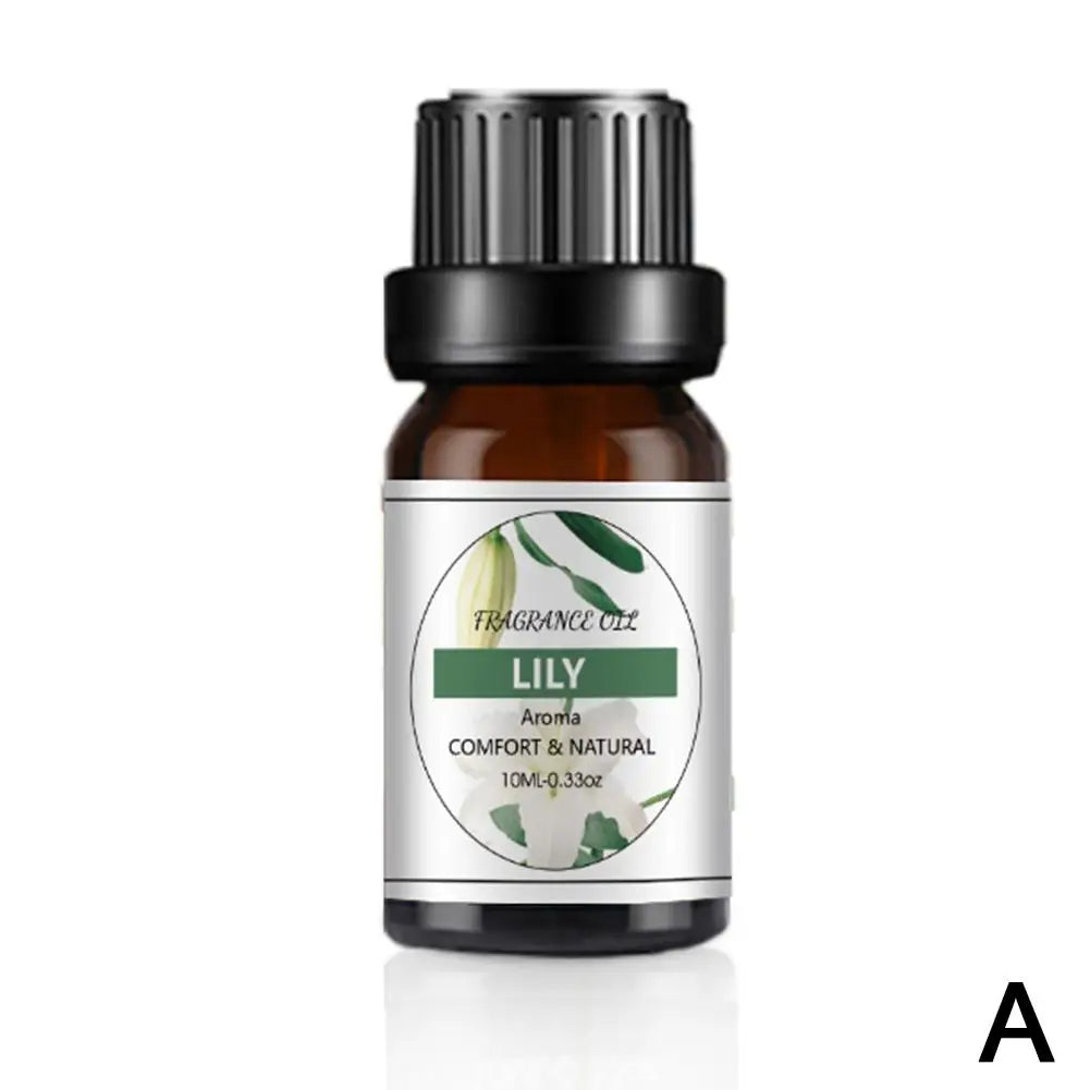 10ml Aromatherapy Essential Oil For Aroma Diffuser Air Humidifier Water Soluble Air Freshener Scents Air Condition Fragrance Oil
