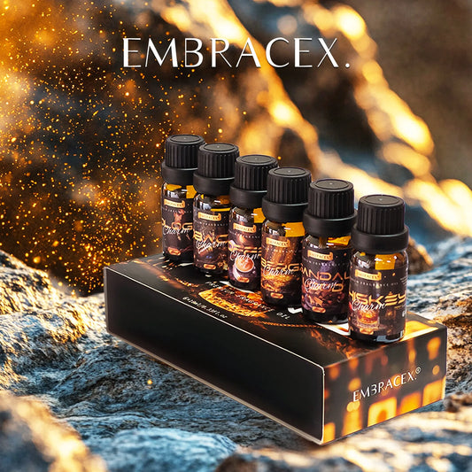 6PC/1PC Men essential oils Gifts Man Perfume Aromatherapy Essential Oils Lasting Perfumes Candles Making