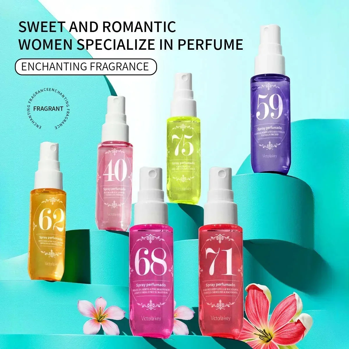 Car Perfumes Spray Natural Fragrance Suitable Mens Womens Attract Men Attract Women Fragrance Lasting Alcohol Free Perfume Spray
