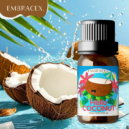 10ml Coconut Essential Oils Summer Fragrance Coconut Perfume Coconut Parfum Long Lasting Perfume Candle Making For Women