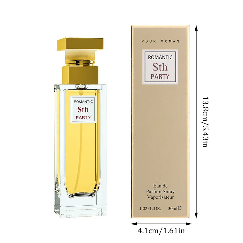 Rose Perfume 30ml Long Lasting Fresh Fruity Floral Scent Fragrance High Quality Body Spray Cologne Light Eau De Parfum For Women